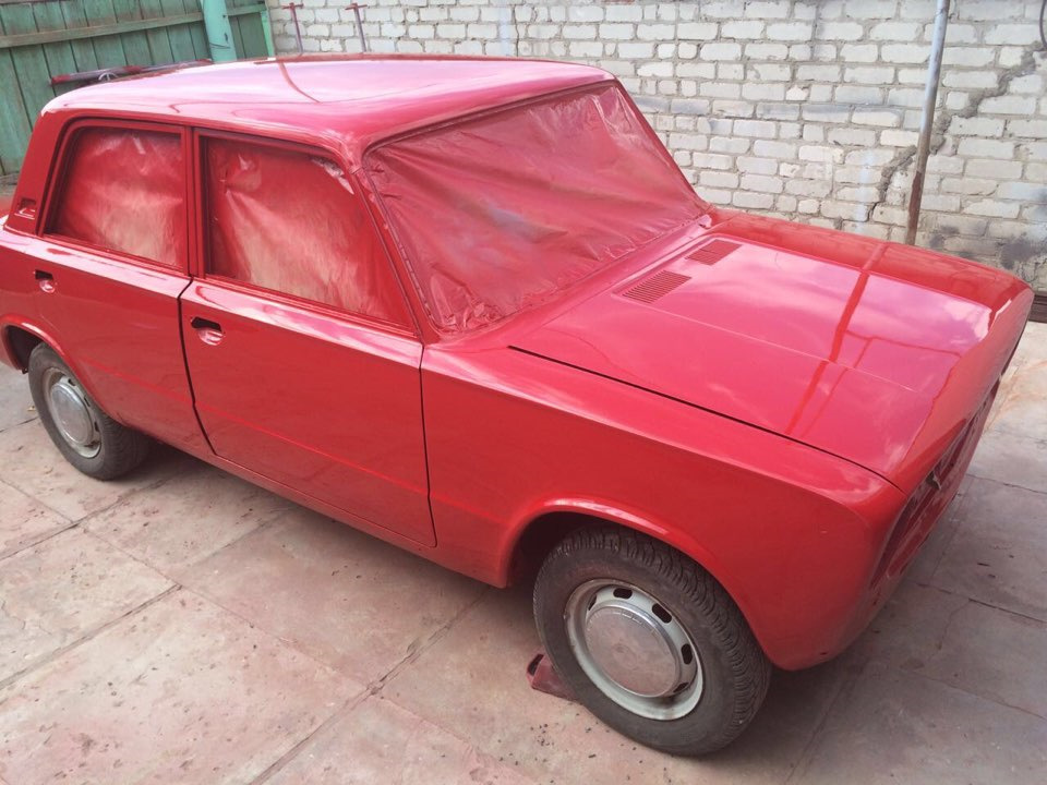Наконец-то) покрасили… — Lada 21011, 1,3 л, 1979 года | кузовной ремонт ...