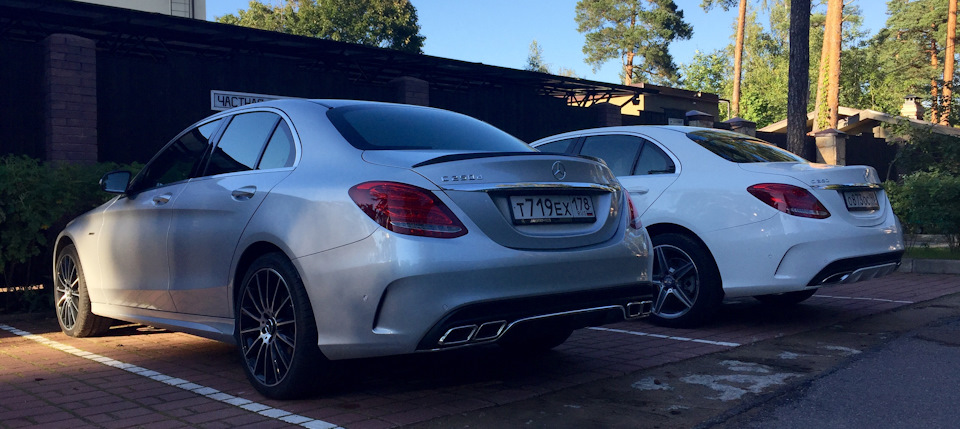 Фото в бортжурнале Mercedes-Benz C-Class (W205)