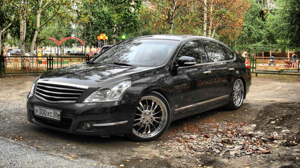 Занижение nissan teana j31