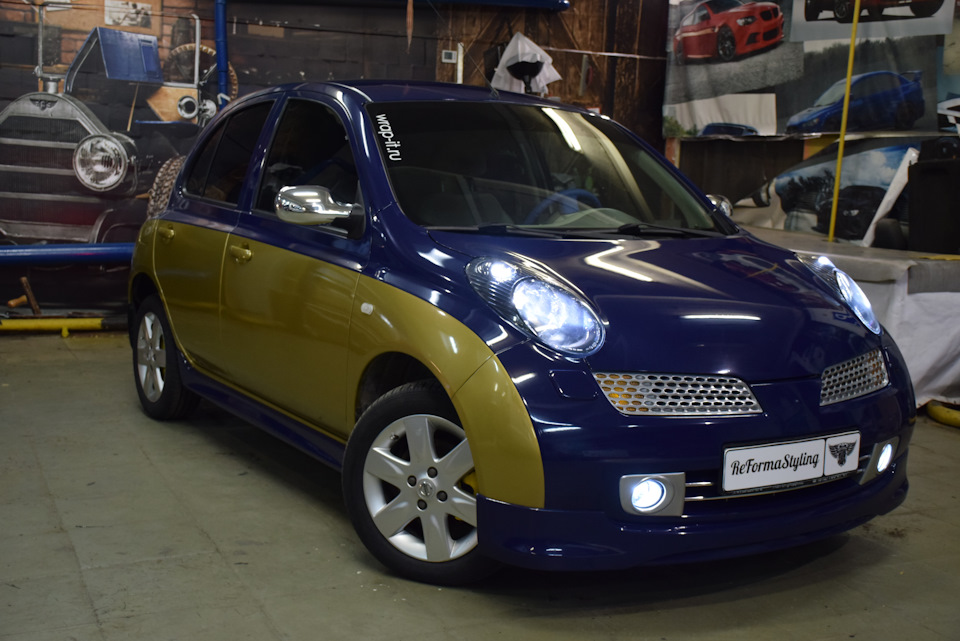 Обвес на Nissan Micra/March или ОЧЕНЬ НЕПОРЯДОЧНЫЕ ЛЮДИ! — DRIVE2