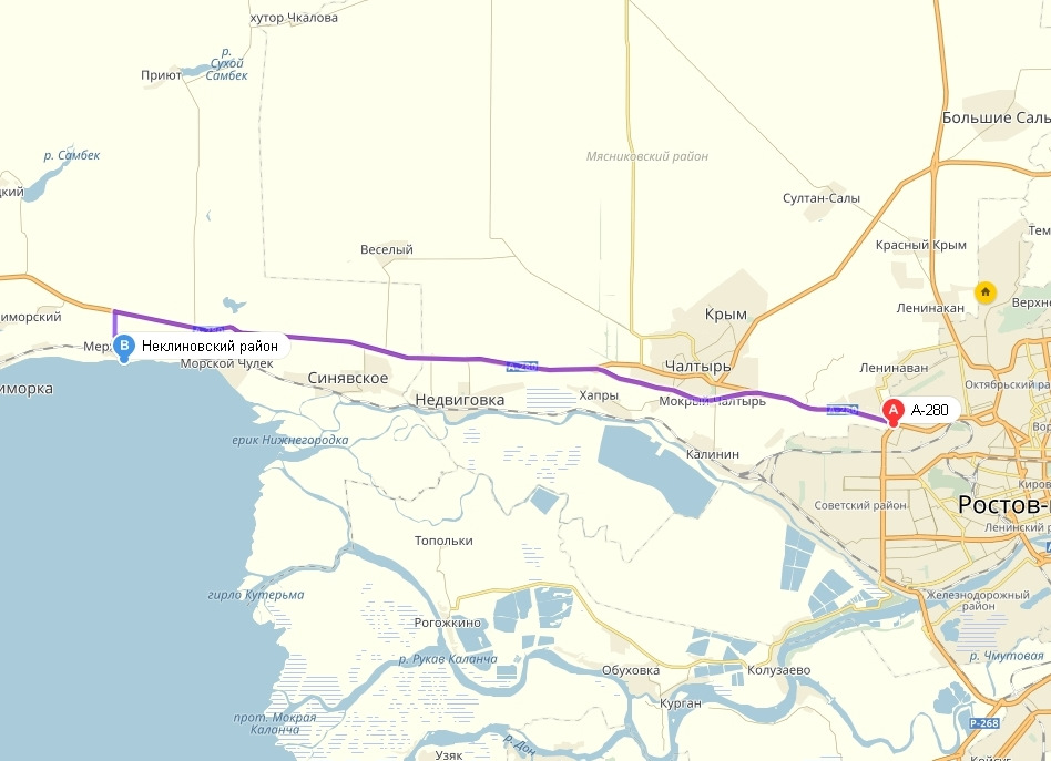 Карта чалтырь ростовская область