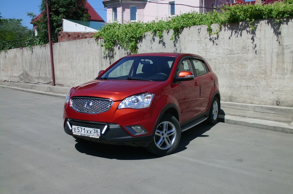 установил ДХО — SsangYong Actyon (2G), 2 л, 2012 года | тюнинг | DRIVE2