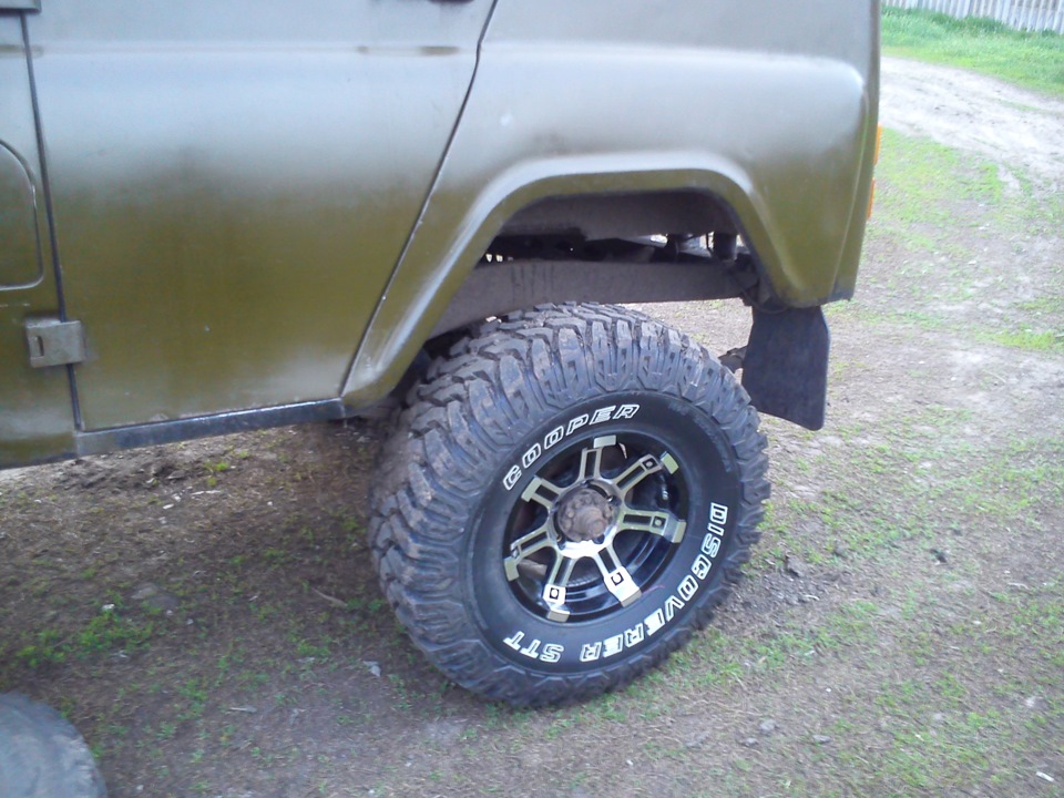 Диагональное вывешивание(фото) — УАЗ 31514, 2,4 л, 1994 года | тест ...