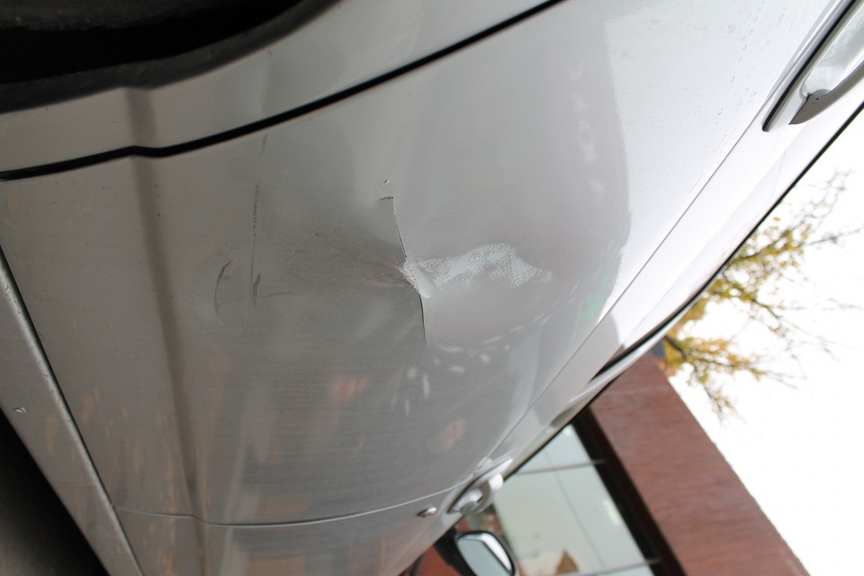 помяли бочину( — Lada 21103, 1,5 л, 2004 года | ДТП | DRIVE2