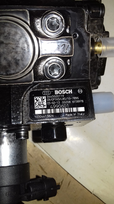 0445020119 Радиальный тнвд BOSCH | Запчасти на DRIVE2