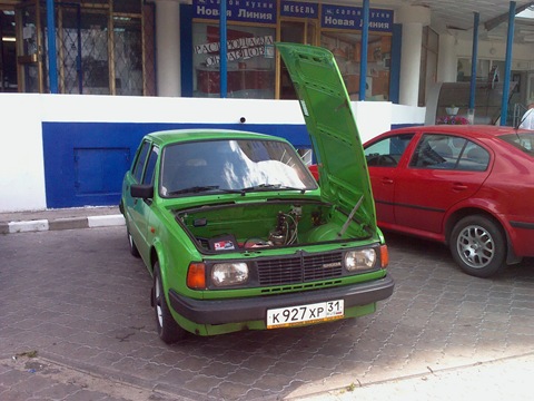 Skoda 105 Lime Green