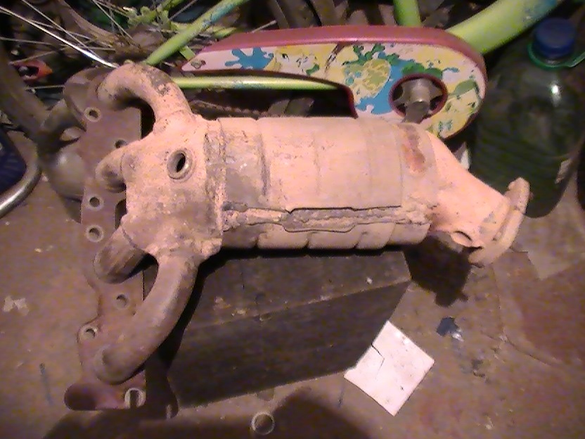 Замена катализатора на паук. — Lada 21114, 1,6 л, 2006 года | своими ...