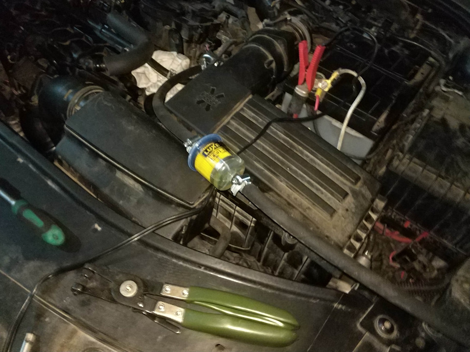 Очистка впускного коллектора — Skoda Superb Mk2, 1,8 л., 2012 года ...