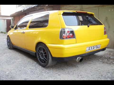 Volkswagen Golf 3 Р¶РµР»С‚С‹Р№