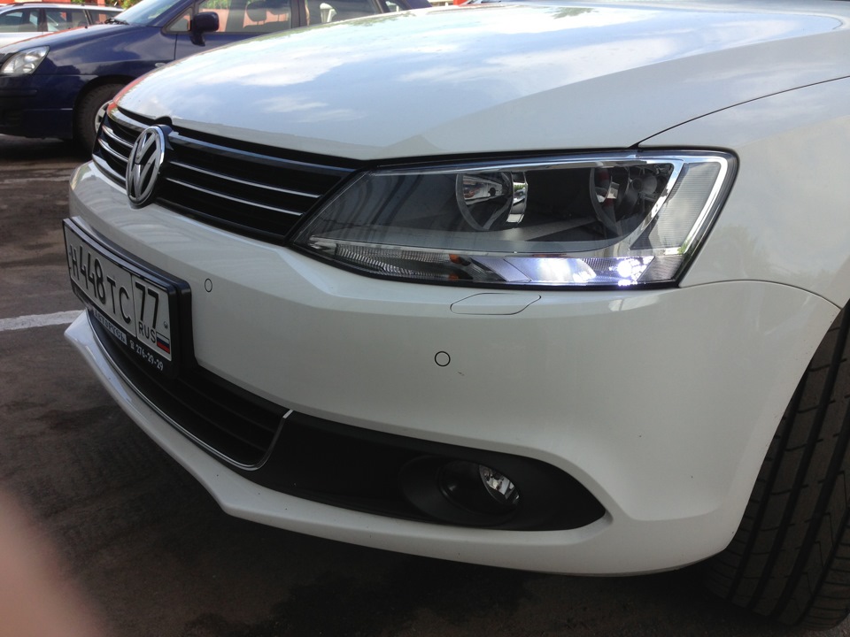 Ксенон Ближний и туманки — Volkswagen Jetta VI, 1,4 л, 2013 года ...