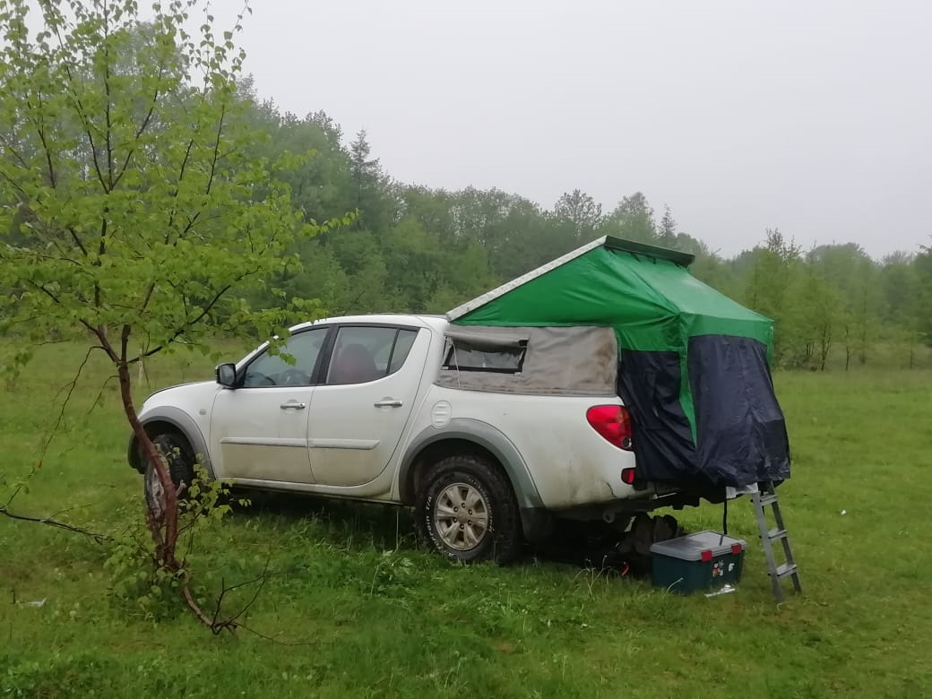 Mitsubishi l200 автодом