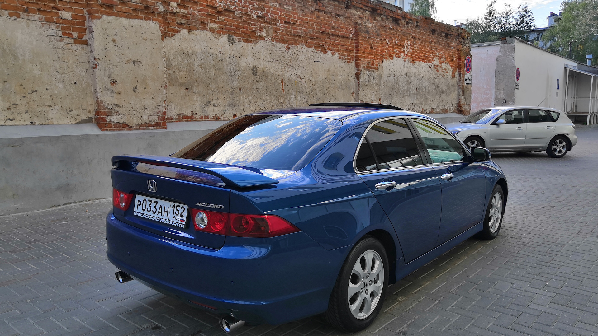 Honda accord cl9. Хонда Аккорд 7 Рестайлинг синий.