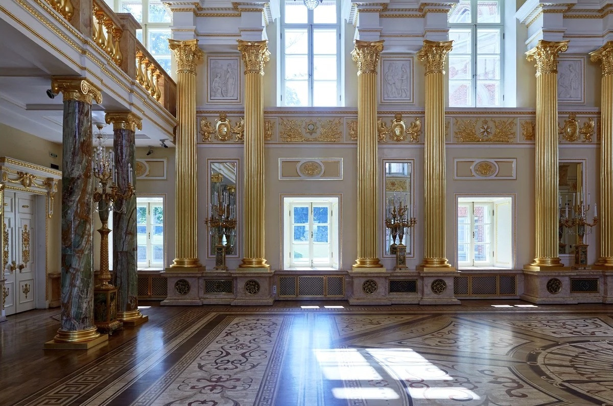 музыкальная гостиная большого дворца царицыно