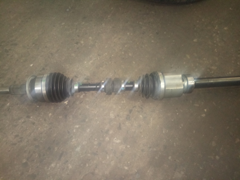 Замена правого привода в сборе. - Nissan Teana (J32), 2,5 л, 2008 года визит на 