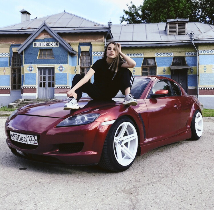 Настя и Рыкса — Mazda RX-8, 2,5 л, 2004 года | фотография | DRIVE2