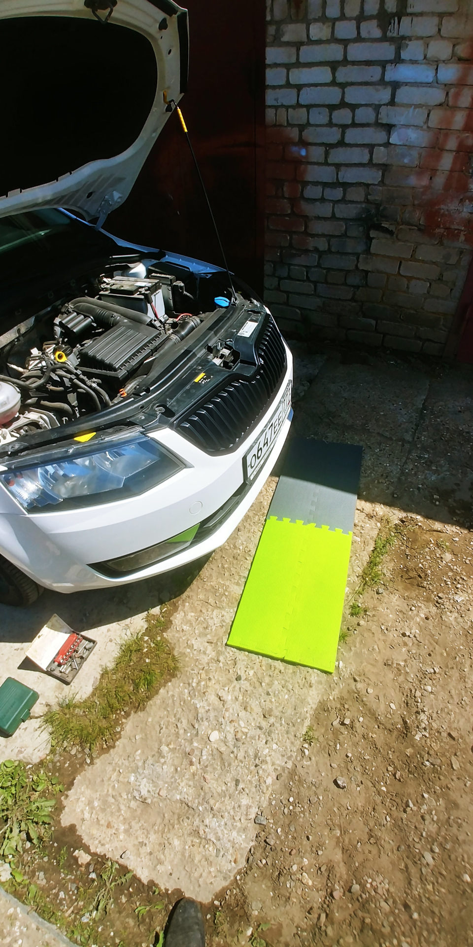 ТО 7.5 Skoda Octavia A 7 1.2TSI — Skoda Octavia A7 Mk3, 1,2 л, 2014 ...