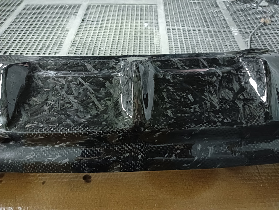 карбоновый диффузор на yeti — Skoda Yeti, 1,8 л, 2011 года | своими ...