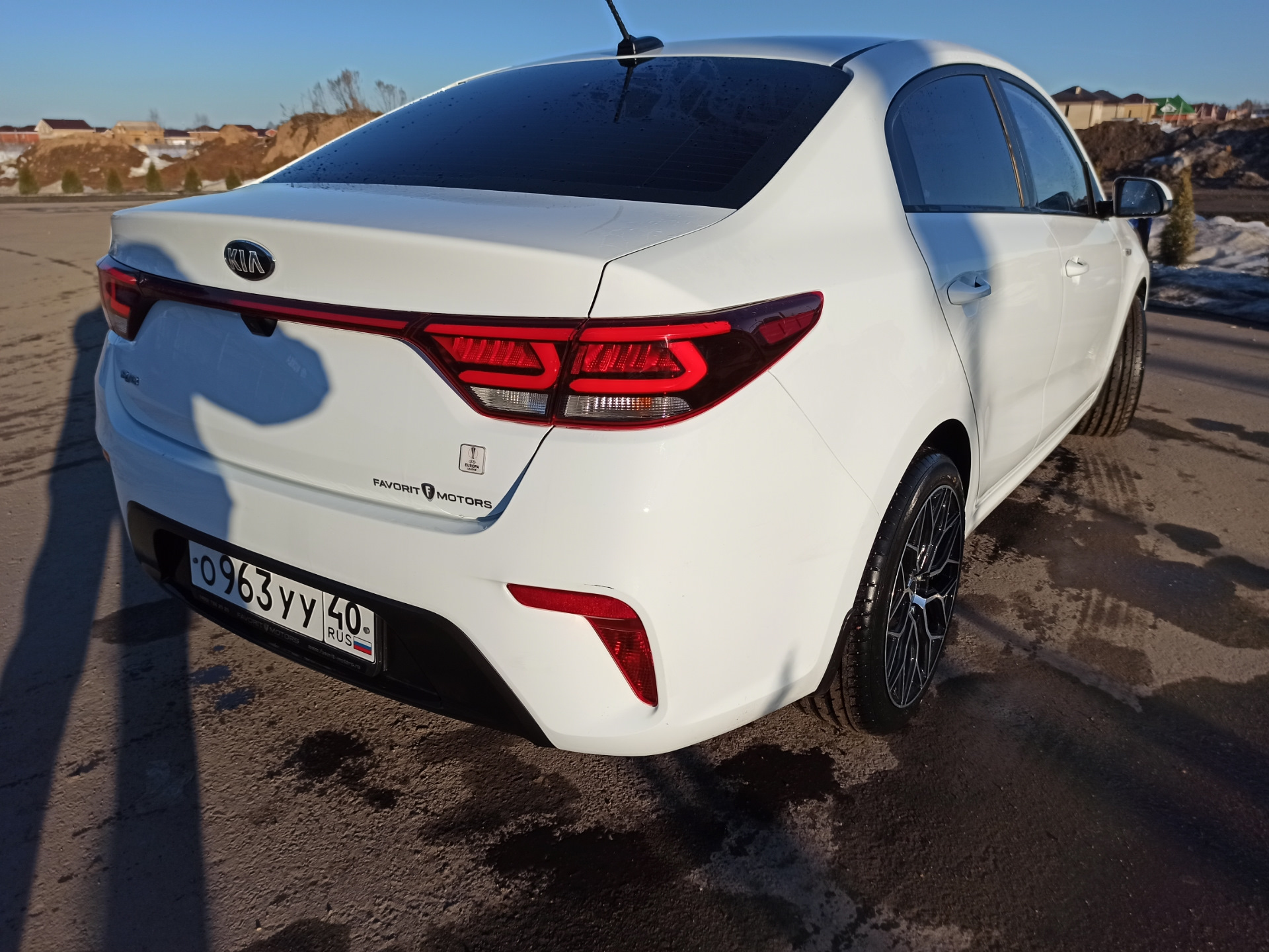 Литые диски на Киа Рио 4 — KIA Rio (4G), 1,6 л, 2019 года | аксессуары ...