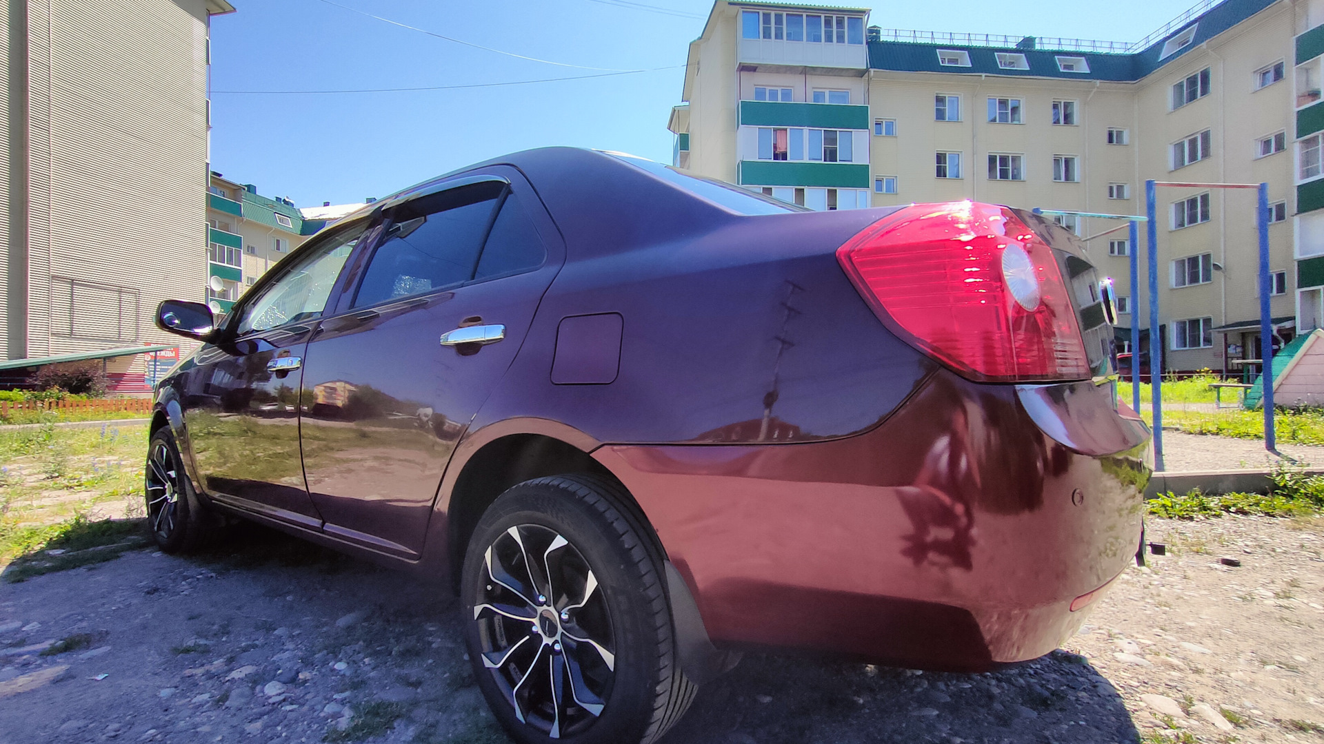 Geely MK 1.5 бензиновый 2012 | Тёмная Вишня на DRIVE2