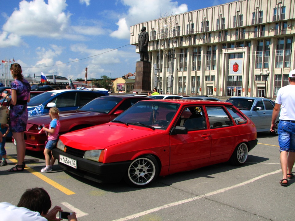 Ездил в Тулу на Автостраду ч1 — Lada Калина Спорт (1G), 1,6 л, 2011 ...