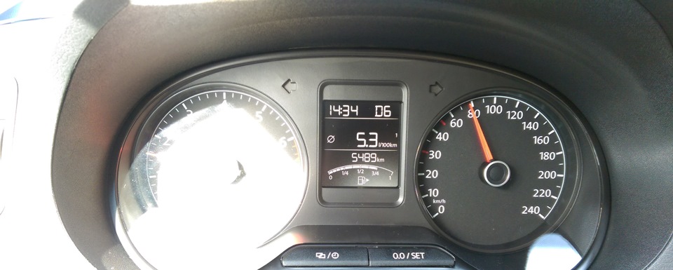 У кого-то расход топлива на поло седане был ещё меньше ?! — Volkswagen ...