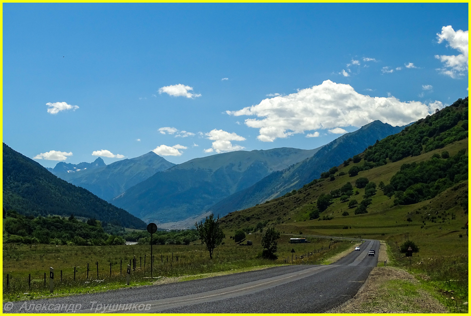 Дорога в домбай фото