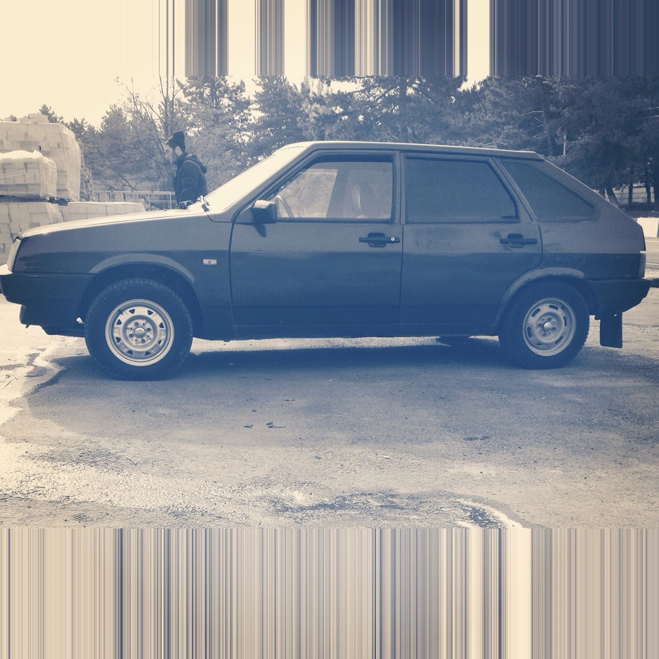 Краска — Lada 2109, 1,6 л, 2004 года | фотография | DRIVE2
