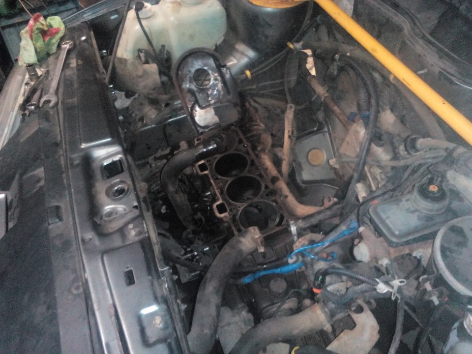 Замена прокладки гбц — Lada 2114, 1,5 л, 2006 года | поломка | DRIVE2