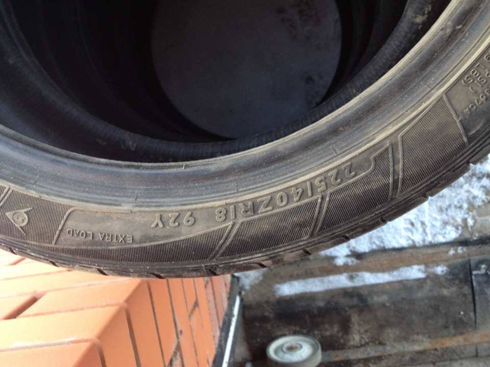 Продам резину Dunlop SP Sport Maxx 92Y 225/40 r18 (4шт) — Сообщество ...
