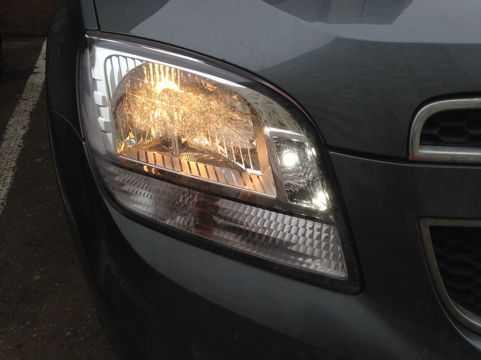Светодиоды в габариты Chevrolet Orlando. — Chevrolet Orlando (1G), 1,8 ...