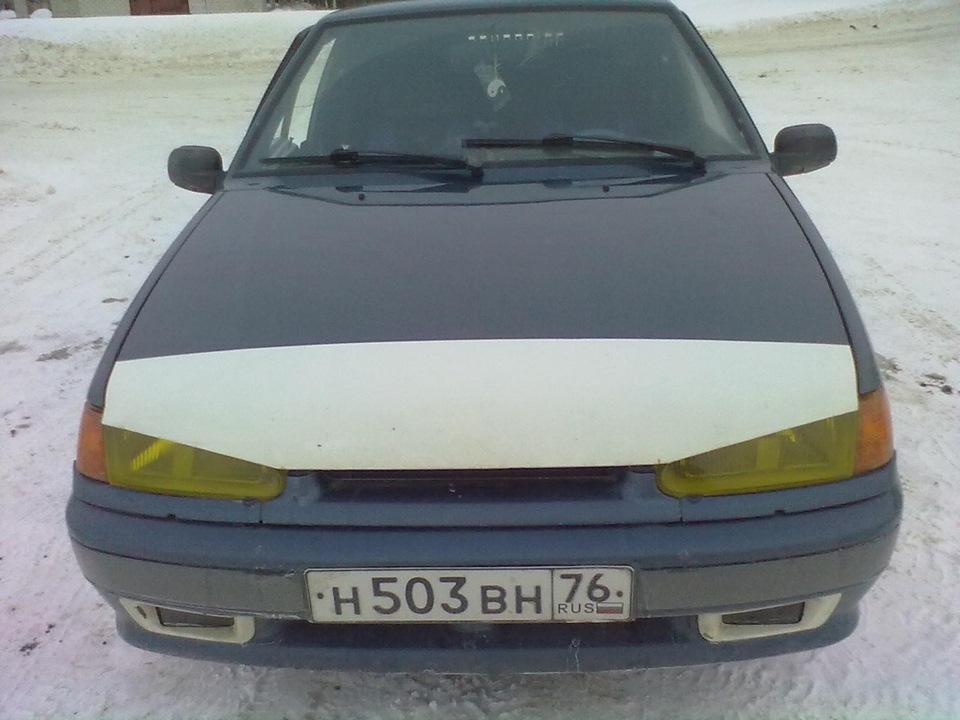 закатал фары+замыкатели — Lada 2115, 1,5 л, 2005 года | стайлинг | DRIVE2