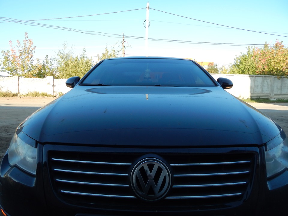 Общий вид (поворотники включены) — Volkswagen Passat B6