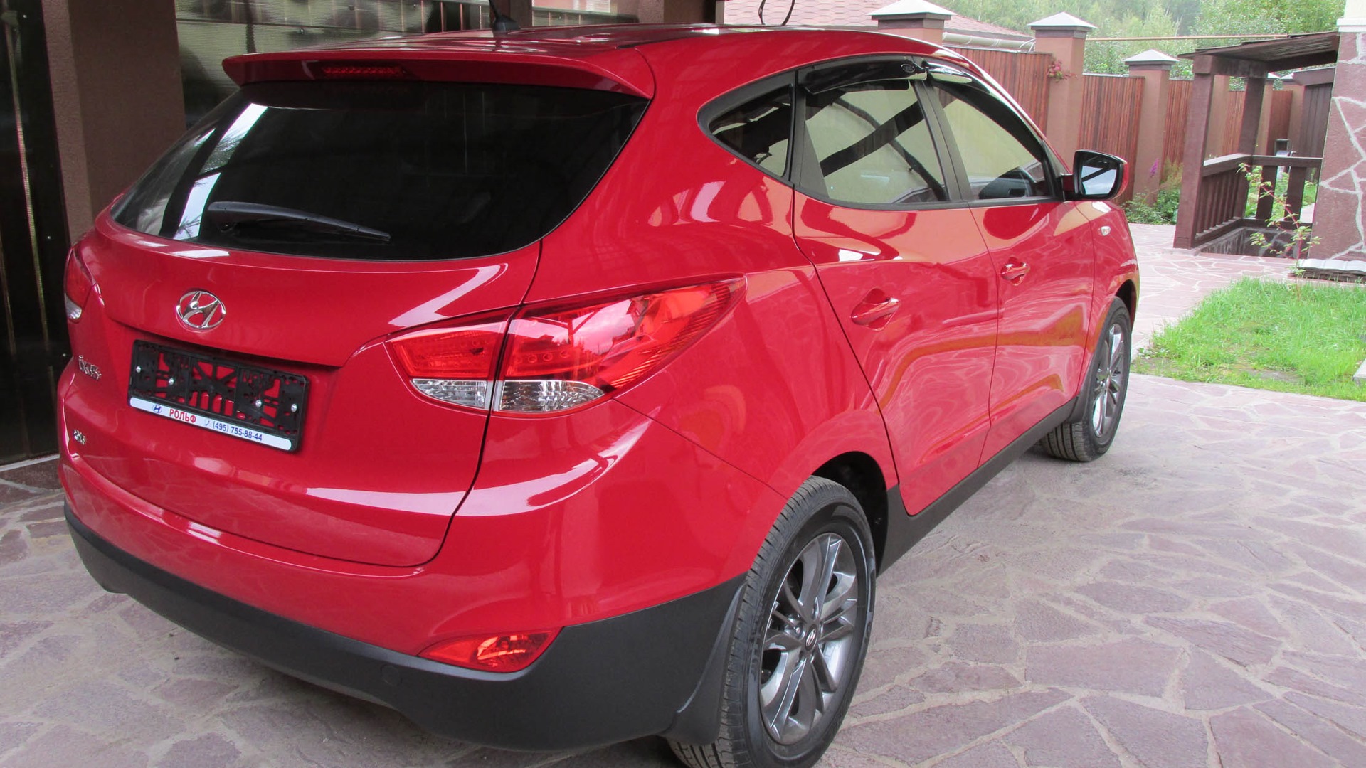 Hyundai ix35 2.0 бензиновый 2015 | Красная - прекрасная на DRIVE2