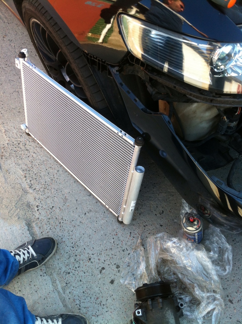 Пришла пора отремонтировать кондиционер! — Honda Accord (7G), 2,4 л ...