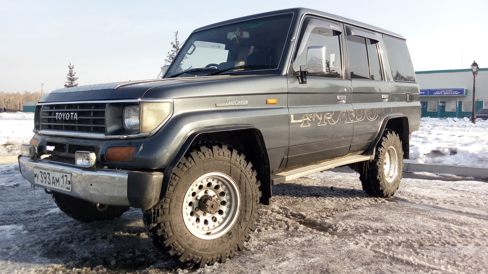Forvard Safari +БТР 80 — Toyota Land Cruiser Prado 70-series, 2,4 л ...