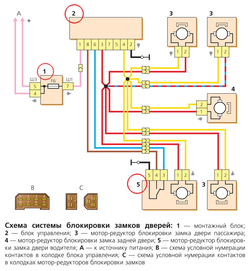 Схема электропроводки стеклоподъемников нива шевроле