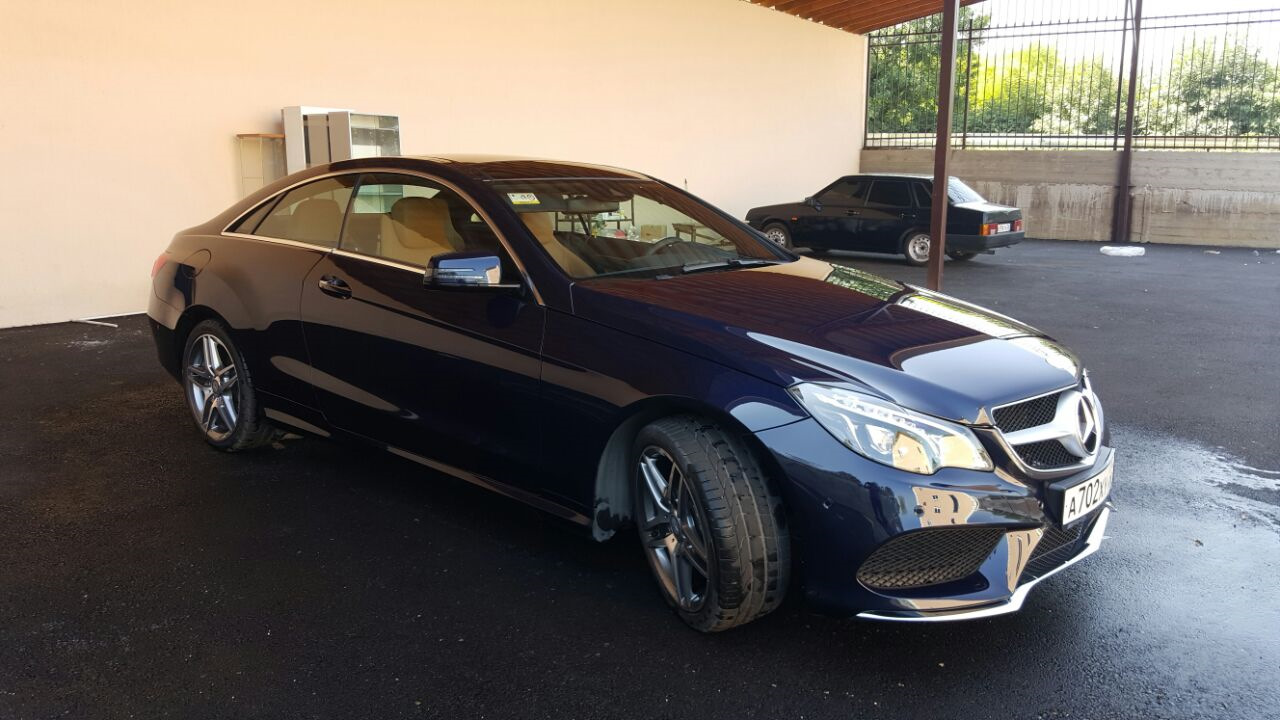 Mercedes e Coupe хром