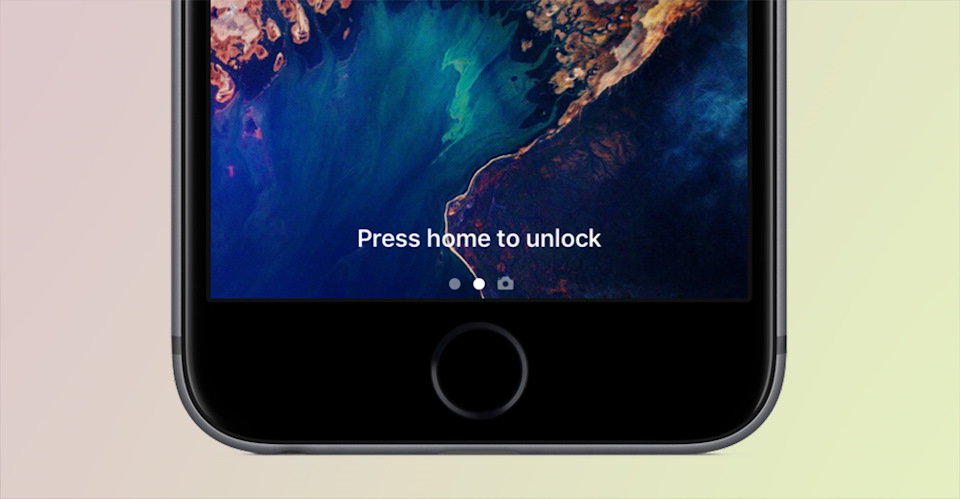 Iphone фото при разблокировке