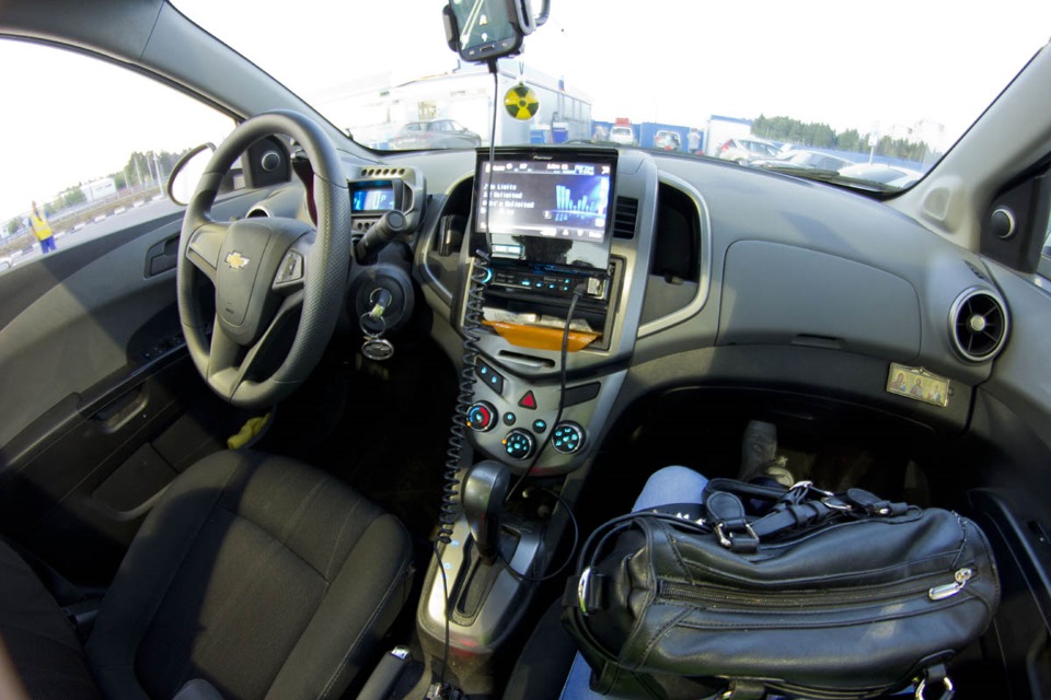 Нештатная магнитола — Chevrolet Aveo Sedan (2G), 1,6 л, 2013 года ...