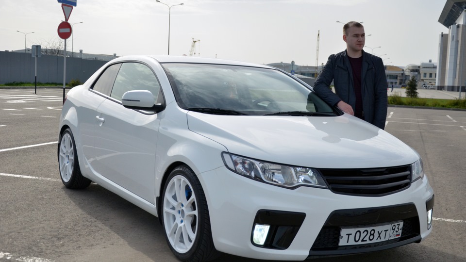 Kia Cerato Koup Tuning White