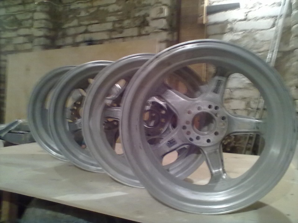 Наконец то диски дочищены! — Lada Приора седан, 1,6 л, 2009 года ...