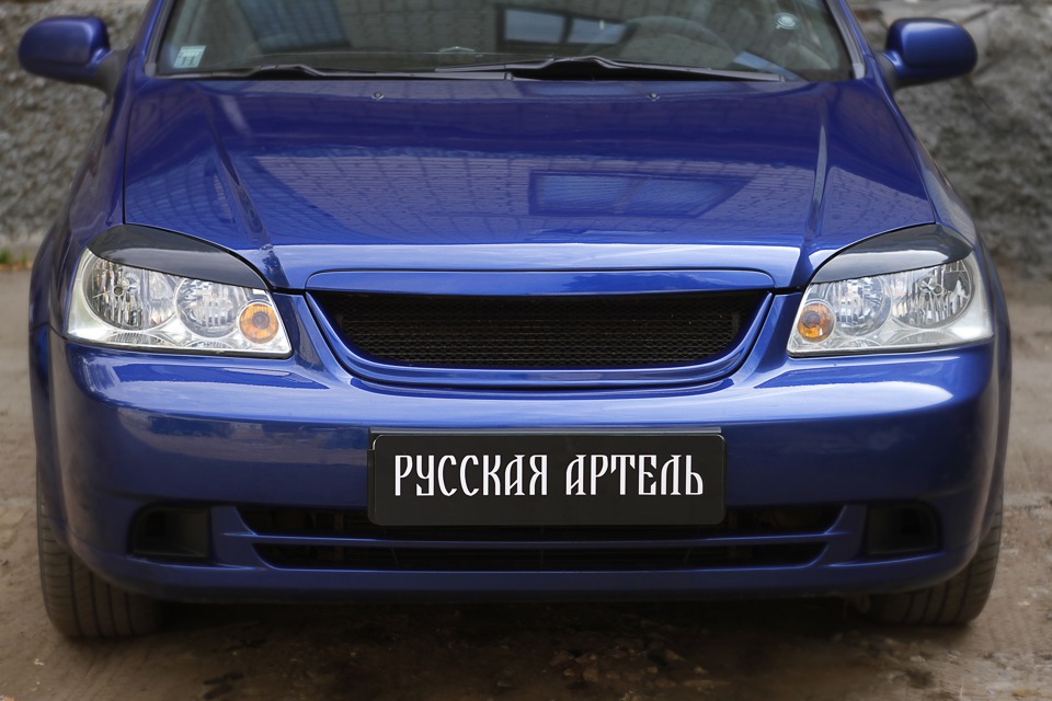 Новое изделие: Накладки на передние фары (реснички) Chevrolet Lacetti ...