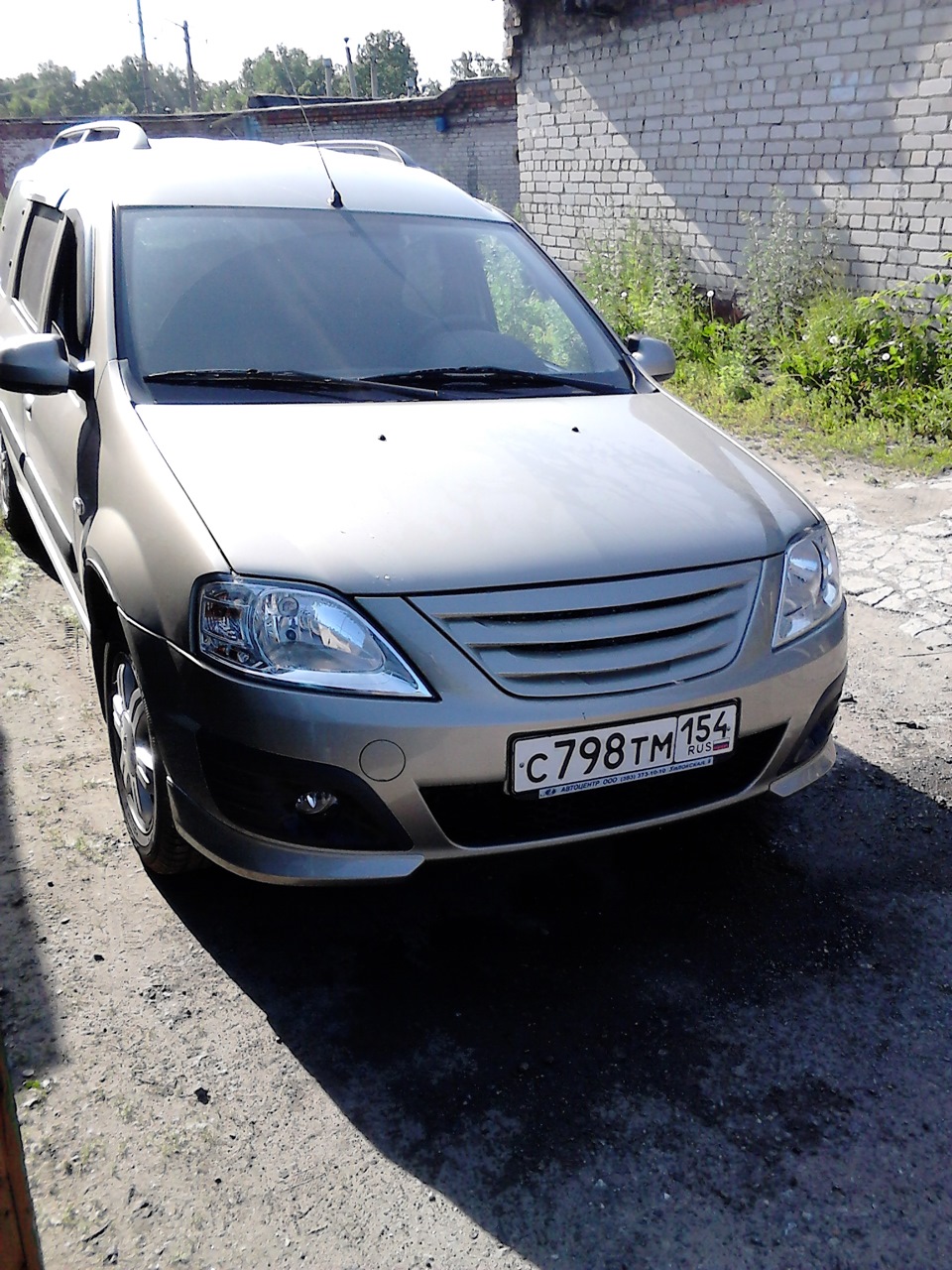 убрал "ладью" с лица. — Lada Ларгус, 1,6 л, 2014 года | тюнинг | DRIVE2