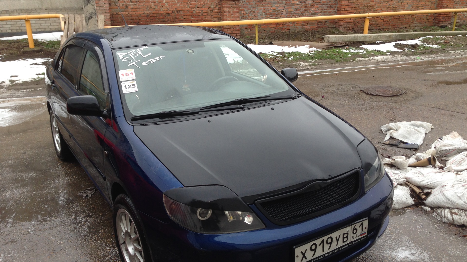 Toyota Corolla (120) 1.6 бензиновый 2006 | Azov SPL Team на DRIVE2