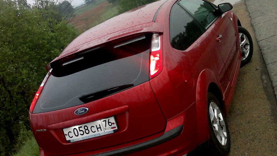 красная зона на ford focus 2 красная зона на ford focus 2