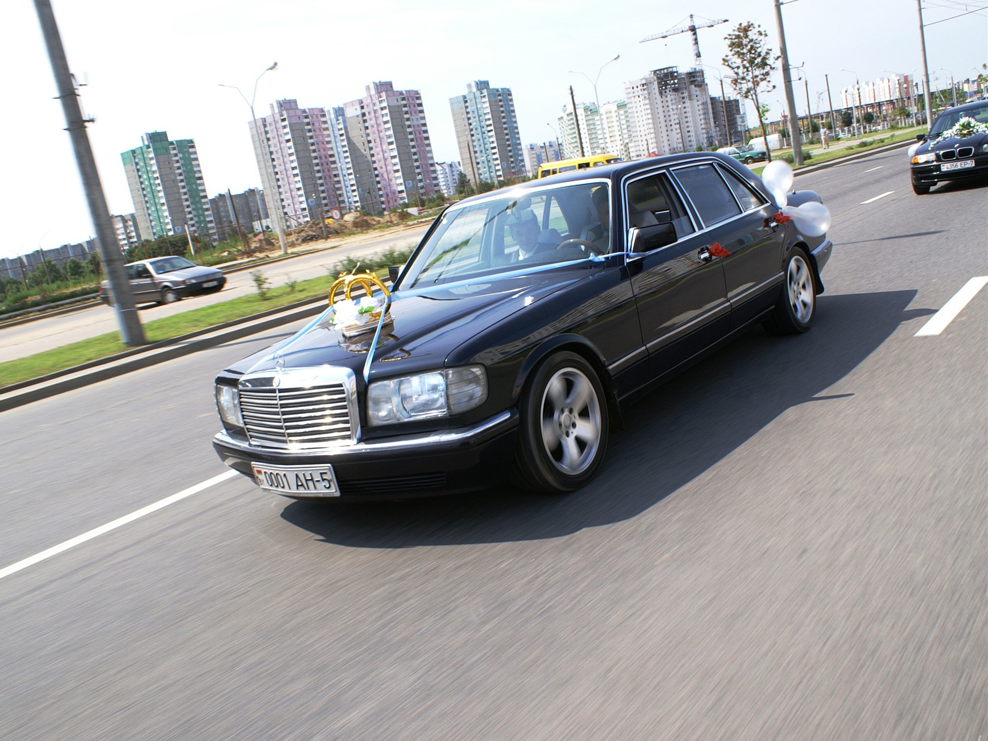 СВАДЬБА! — Mercedes-Benz S-Class (W126), 3 л, 1989 года | покатушки | DRIVE2