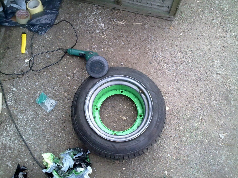 Колеса — ЗАЗ 968, 1,2 л, 1983 года | колёсные диски | DRIVE2