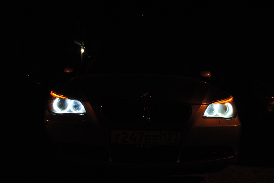 Новый взгляд)) — BMW 5 series (E60), 2,5 л, 2004 года | стайлинг | DRIVE2