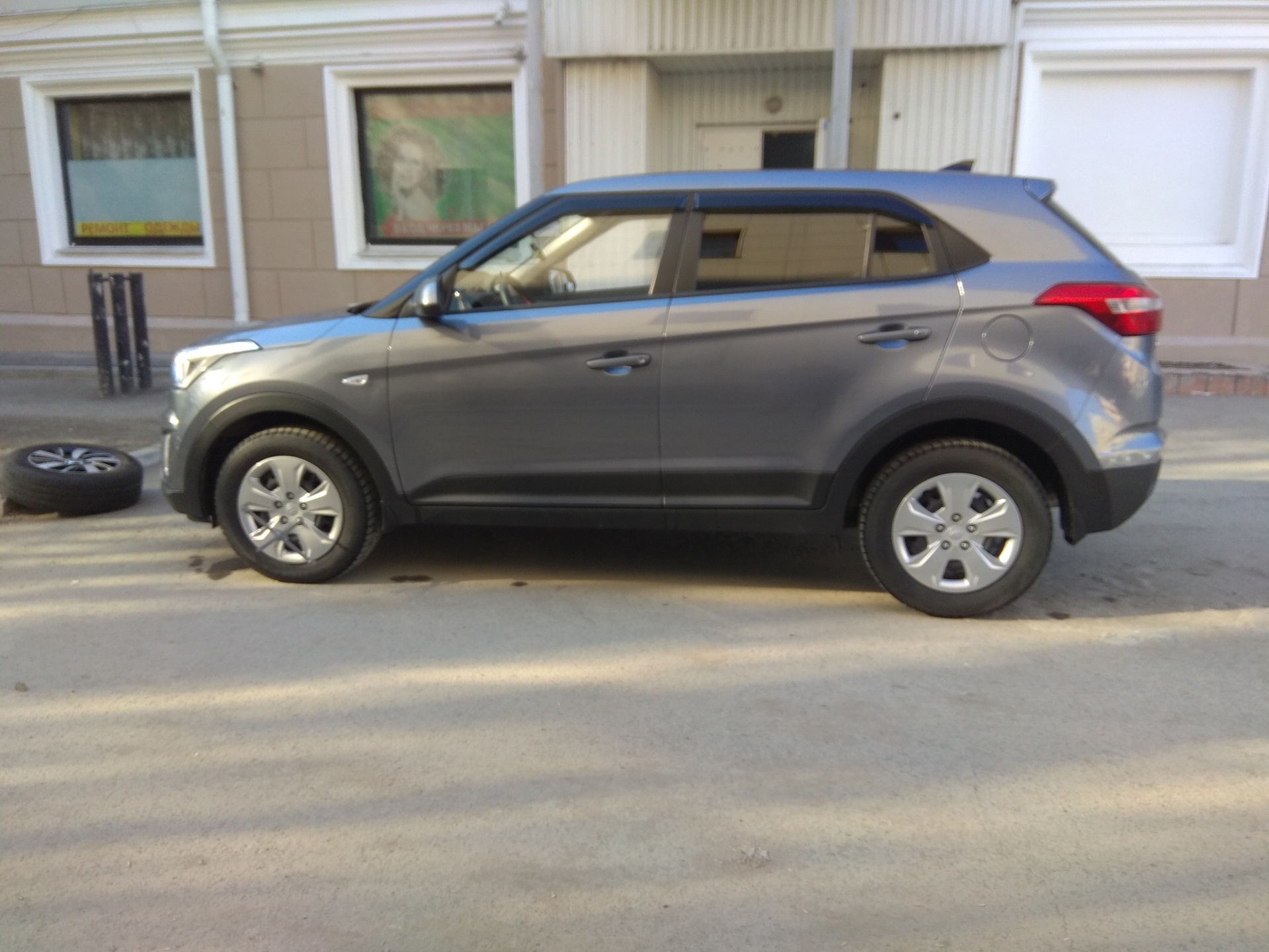 Переобувка на лето — Hyundai Creta (1G), 1,6 л, 2020 года | колёсные ...