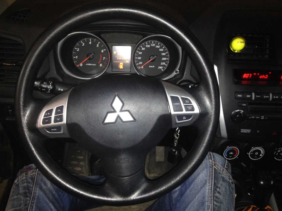 Кнопки круиза и управления магнитолой установлены! — Mitsubishi ASX, 1 ...
